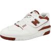 imageNew Balance Womens 550 SneakersWhiteRed