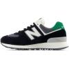 imageNew Balance Womens 574 SneakerBlackCastlerockClassic Pine