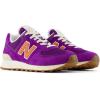 imageNew Balance Womens 574 V2 Sea Salt SneakerConcord GrapeInfield ClaySea Salt