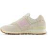 imageNew Balance Womens 574 V2 Sea Salt SneakerLinenMid Century PinkSea Salt