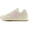 imageNew Balance Womens 574 V2 Sea Salt SneakerLinenMid Century PinkSea Salt