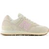 imageNew Balance Womens 574 V2 Sea Salt SneakerLinenMid Century PinkSea Salt