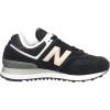 imageNew Balance Womens 574 V2 Spring SneakerBlackOyster Pink