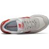 imageNew Balance Womens 574 V2 Spring SneakerGrey Grey Red Grey Red