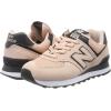 imageNew Balance Womens 574 V2 Spring SneakerPink Pink Black Pink Black