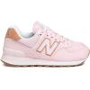 imageNew Balance Womens 574 V2 Spring SneakerPink Pink Sca