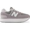 imageNew Balance Womens 574 V2 Spring SneakerShadow GreyRain Cloud