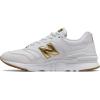 imageNew Balance Womens 997h V1 SneakerWhiteGold