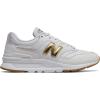 imageNew Balance Womens 997h V1 SneakerWhiteGold