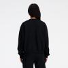 imageNew Balance Womens Athletics French Terry Crew SweatshirtBlack