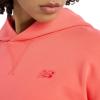 imageNew Balance Womens Athletics French Terry HoodieDrift Red