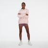 imageNew Balance Womens Athletics French Terry HoodieQuartz Pink