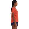 imageNew Balance Womens Athletics TShirtNeo Flame Heather