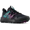 imageNew Balance Womens Dynasoft Tektrel V1 Trail Running ShoeBlackDark Silver MetallicCyber Jade