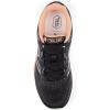 imageNew Balance Womens Fresh Foam 680 V8 Running ShoeBlackDark Silver MetallicPeach Nectar