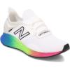 imageNew Balance Womens Fresh Foam Roav Road Running ShoeWhiteCobaltEnergy Lime
