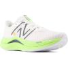 imageNew Balance Womens Fuel Cell Propel V4 Running ShoeWhiteBleached Lime GloGraphite