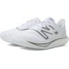 imageNew Balance Womens FuelCell Rebel V3 Running ShoeWhiteDark Silver MetallicLight Silver Metallic