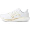 imageNew Balance Womens FuelCell Rebel V3 Running ShoeWhiteGold MetallicLight Gold Metallic