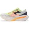 imageNew Balance Womens FuelCell Supercomp Elite V4 Running ShoeWhiteBleached Lime GloHot Mango