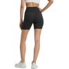 imageNew Balance Womens Nb Harmony High Rise Short 6quotBlack