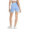 imageNew Balance Womens Nb Harmony High Rise Short 6quotElectric Sky