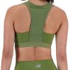 imageNew Balance Womens Nb Sleek Medium Support Pocket Sports BraDark Olivine