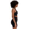 imageNew Balance Womens Nb Sleek Medium Support Pocket Zip Front BraBlack