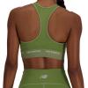 imageNew Balance Womens Nb Sleek Medium Support Sports BraDark Olivine