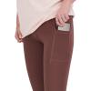 imageNew Balance Womens Nb Sleek Pocket High Rise Legging 27quotLicorice