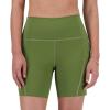 imageNew Balance Womens Nb Sleek Pocket High Rise Short 6quotDark Olivine