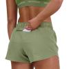 imageNew Balance Womens RC Short 3 inchesDark Olivine
