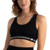 imageNew Balance Womens Seamless Racerback Sports Bra with Allover Texture and Engineered BreathabilityPeony Glow