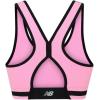 imageNew Balance Womens Seamless Racerback Sports Bra with Allover Texture and Engineered BreathabilityPeony Glow
