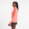 imageNew Balance Womens Sport Essentials Space Dye Quarter ZipDrift Red
