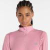 imageNew Balance Womens Sport Essentials Space Dye Quarter ZipPink Taffy