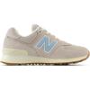 imageNew Balance Womens WL574 Core Plus Collection SneakerMoonrockChrome BlueSea Salt