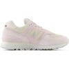 imageNew Balance Womens WL574 Core Plus Collection SneakerPink GraniteLinenSea Salt