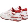 imageNew Balance Womens WL574 Core Plus Collection SneakerWhiteRed