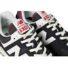 imageNew Balance Womens Wl574 SneakerBlackWhite