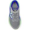 imageNew Balance unisexchild Fresh Foam Arishi V4 Hook ampamp LoopSlate GreyBlue GemstoneLime Leaf
