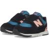 imageNew Balance BabyGirls 574 V1 Season Newb Hook and Loop SneakerBlackOmega Pink