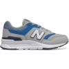 imageNew Balance Boys 997h Bungee Lace SneakersRain CloudLaser Blue