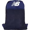 imageNew Balance Drawstring Backpack Sports Cinch Gym Bag with Shoe Compartment Navy 175 InchNavy