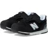imageNew Balance Kids 515 Newb Hook ampamp Loop SneakerBlackWhite