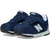 imageNew Balance Kids 515 Newb Hook ampamp Loop SneakerNb NavyWhite