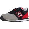 imageNew Balance Kids 574 V1 Shadow Logo Laceup SneakerBlackTeam Red