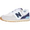 imageNew Balance Kids 574 V1 Sport Laceup SneakerWhitePigment