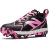 imageNew Balance Kids Romero Duo V2 Rubber Molded Baseball ShoeBlackPink