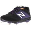 imageNew Balance Mens 3000 V4 Metal Baseball ShoeBlack  Purple